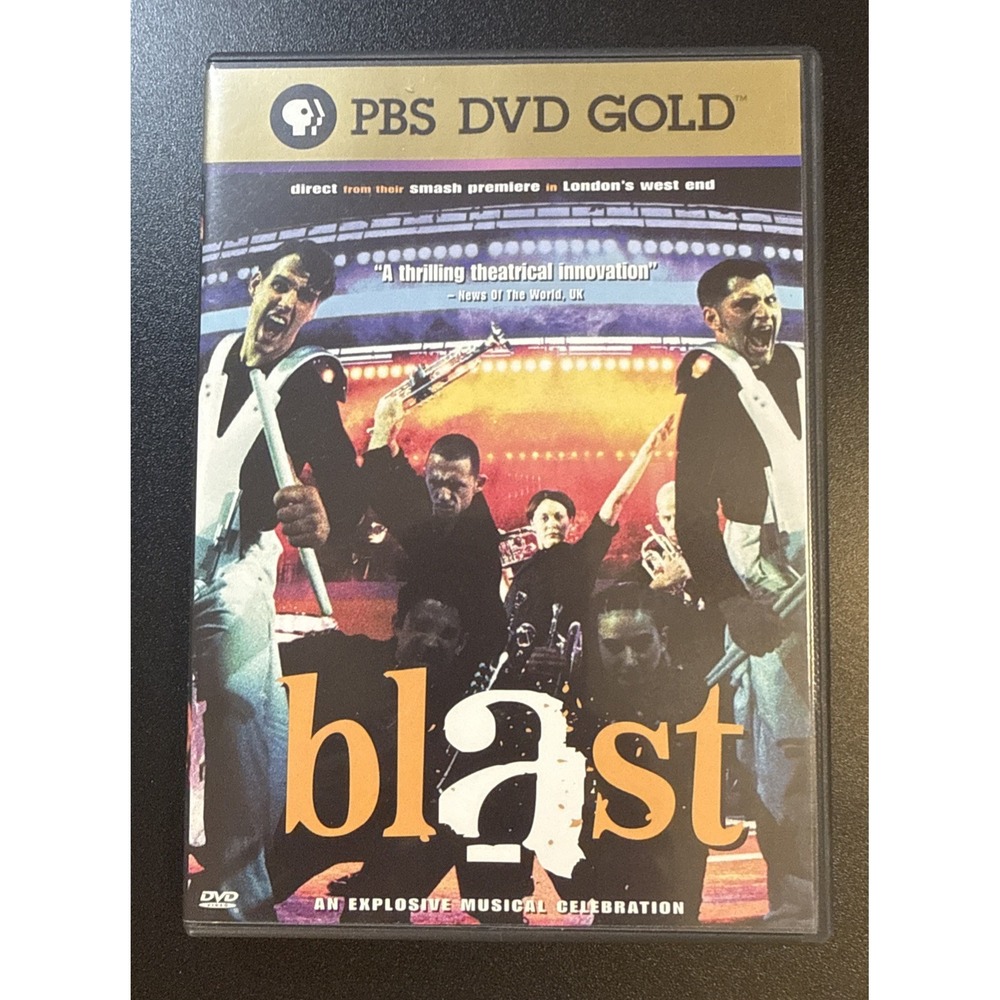 Blast - An Explosive Musical Celebration DVD - PBS Gold 2001 - Colllectors Mint!